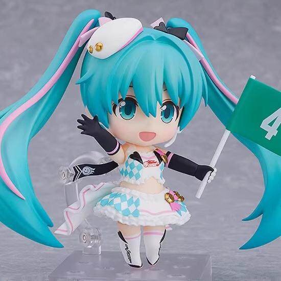 日本 GSC GSR MIKU 初音未来 2019 赛车初音 Q版粘土人 手办 现货