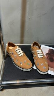 帆布平底休闲鞋 女鞋 时尚 欧洲站女鞋 休闲鞋 新款 板鞋 2026春季