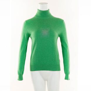 白领女装秋冬烫钻长袖高领纯色打底衫羊绒衫 CCC08-2221