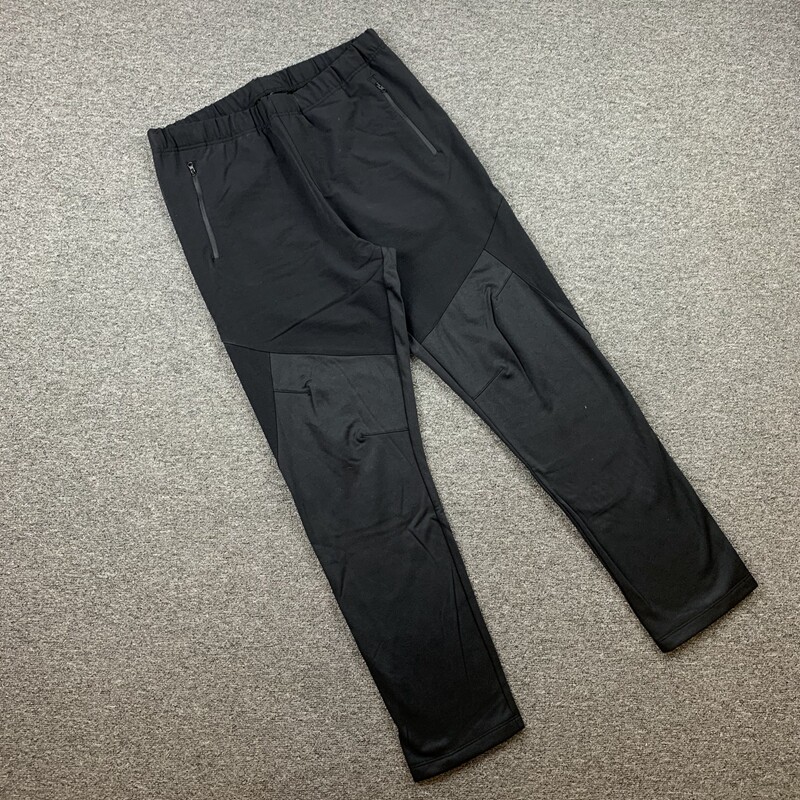 黑色 2025薄绒保暖速干弹力透气