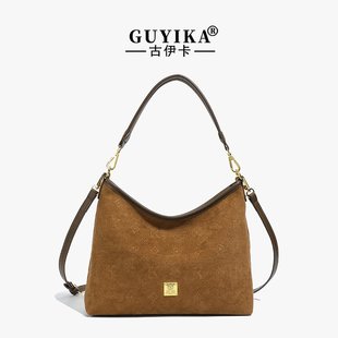 超火磨砂老花托特包百搭单肩斜挎包 2025新款 今年流行爆款 包包女式