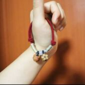 桃核手链手绳桃木男女本命年闺蜜礼物护身手串女士礼物原创国潮风