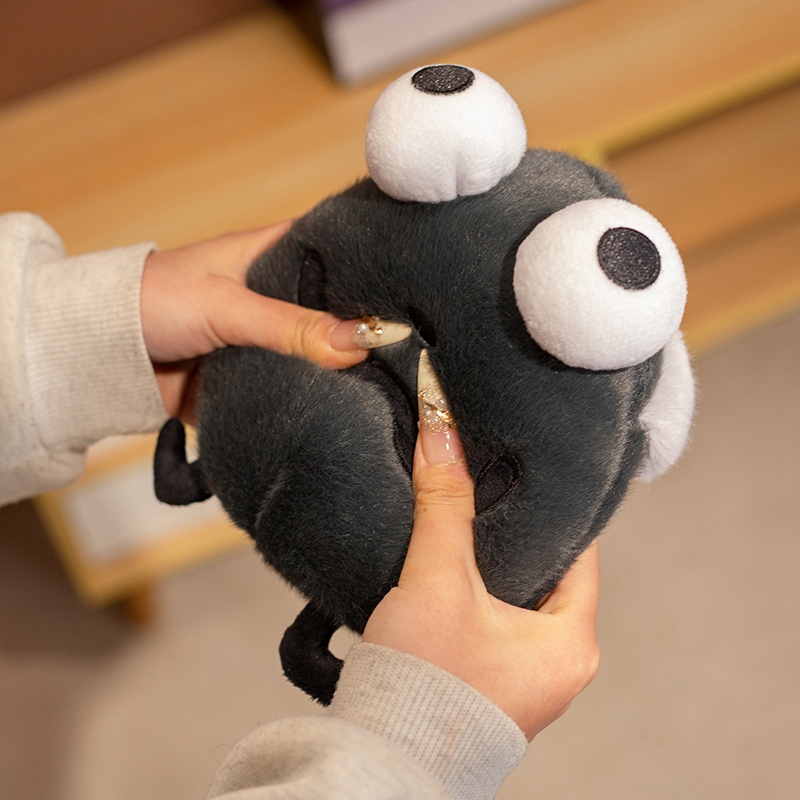 呆萌大苍蝇公仔毛绒玩具抱枕玩偶