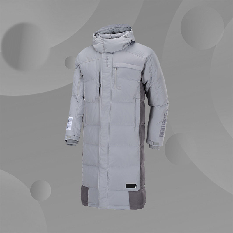 Lining/李宁 长羽绒服男士BADFIVE篮球系列立体裁剪连帽AYMP065,运动服/休闲服装,运动羽绒服,淘宝优惠券,粉丝福利购,淘宝优惠卷