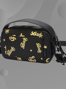 李宁单肩包女夏季新款反伍BADFIVE篮球系列运动休闲斜挎包ABDR070