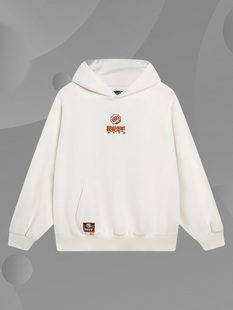 Lining/李宁正品反伍BADFIVE长安少年男子休闲连帽卫衣AWDSG47