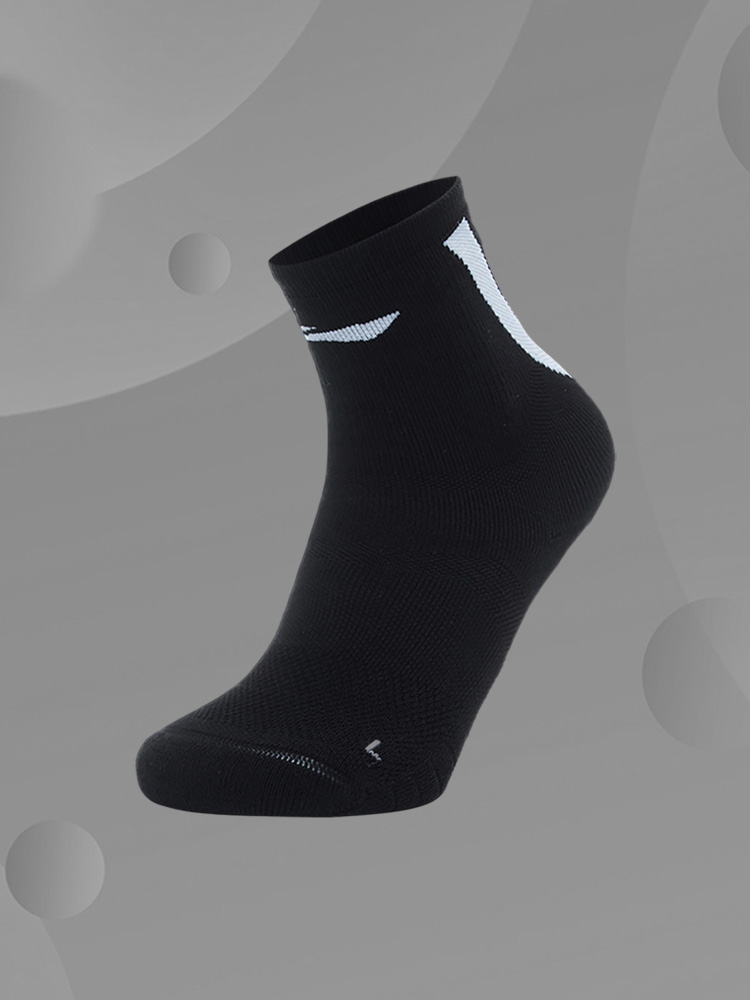 Lining/李宁正品男大童篮球系列休闲运动透气耐磨中筒袜YWTS047