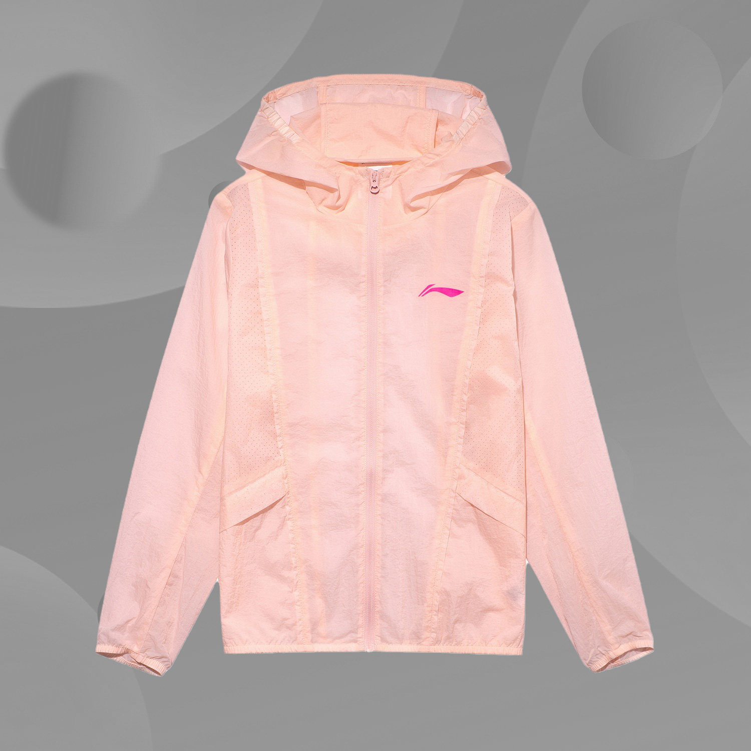 李宁正品潮流休闲时尚轻盈舒适女大童跑步系列运动风衣YFDQ054,童装/婴儿装/亲子装,风衣,淘宝优惠券,粉丝福利购,淘宝优惠卷