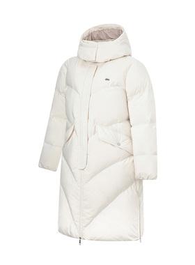 Lining/李宁正品夏季男子运动生活系列纯色连帽保暖羽绒服AYMT116