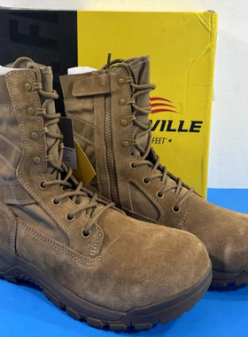 Belleville百利威沙漠靴BV508ZCT公发轻便透气侧拉链作战靴训练靴