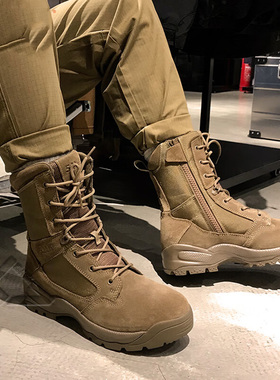 5.11沙漠靴侧拉链ATAC 2.0耐磨透气6英寸户外轻量山地战术靴12395