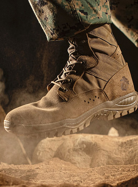 Belleville百利威夏季沙漠靴520 MOT 军版超轻高帮透气突击靴