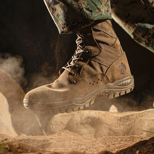Belleville百利威夏季沙漠靴520 MOT 军版超轻高帮透气突击靴