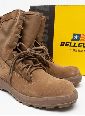 Belleville百利威夏季沙漠战术靴C290超轻量化透气户外作战训练靴