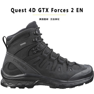 salomon萨洛蒙登山鞋Quest 4D GTX Forces 2 EN防滑防水战术靴