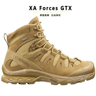 Salomon萨洛蒙登山鞋Quest 4D GTX FORCES 2防水防滑户外战术靴男