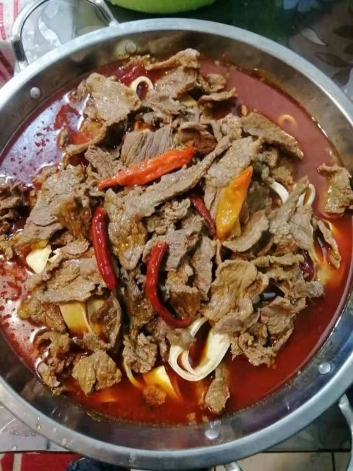 湖北荆州公安牛肉火锅 纯牛肉清真牛肉小锅仔定制
