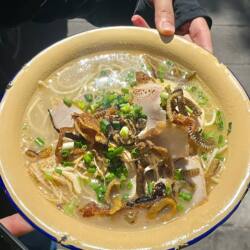 荆州沙市西园大连面早堂面 大连米粉早堂面鲜碱水面 速食早餐夜宵