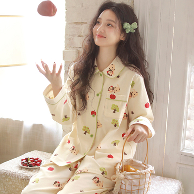 2025新款可爱卡通纯棉睡衣