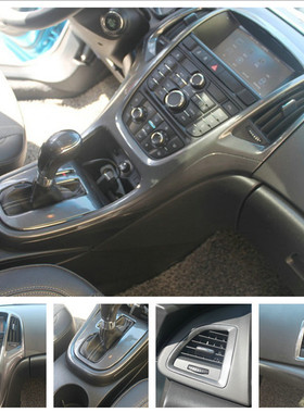 适用于英朗GT XT内饰改装 碳纤维内饰贴 中控桃木面板 方向盘贴