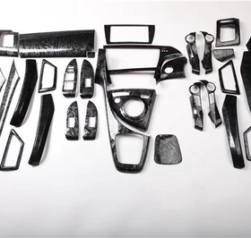 适用于右驾丰田普锐斯toyota prius zvw30改装碳纤维桃木内饰贴