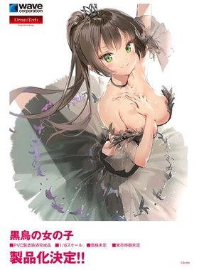 猫屋  WAVE anmi 芭蕾少女 黑鸟少女 手办  预定 先行