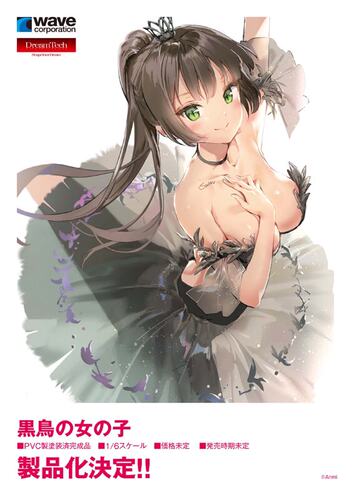 WAVEanmi芭蕾少女黑鸟少女