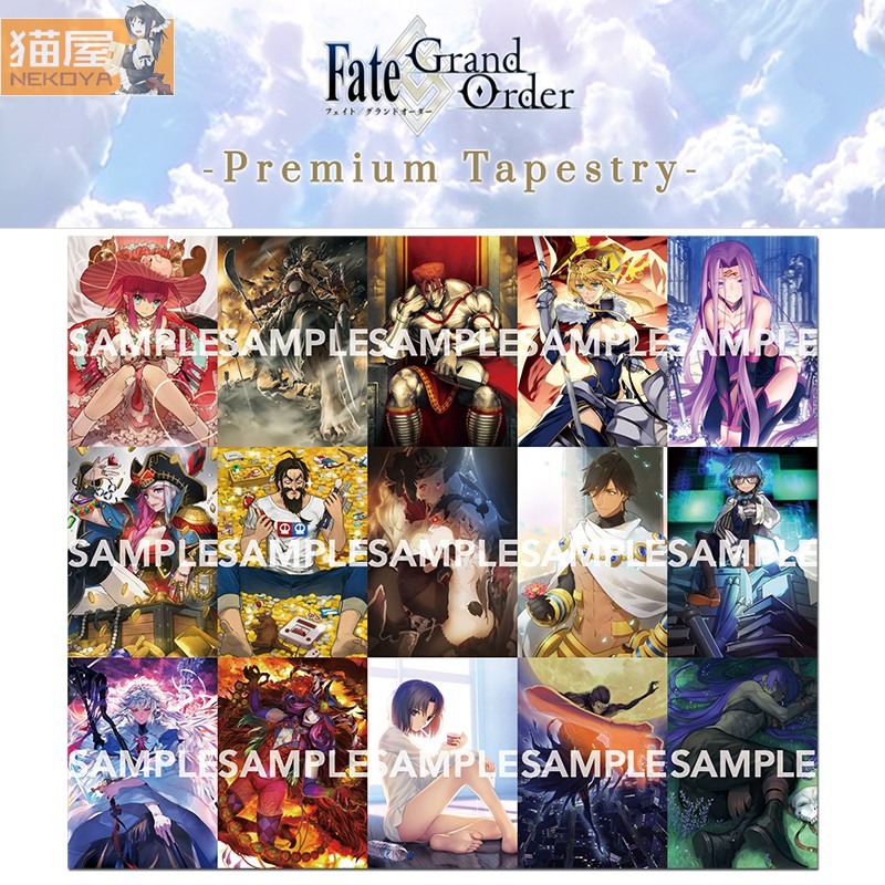 【猫屋】TYPEMOON FGO 梅林 拉二 R姐 枪呆 最终再临 挂画 现货