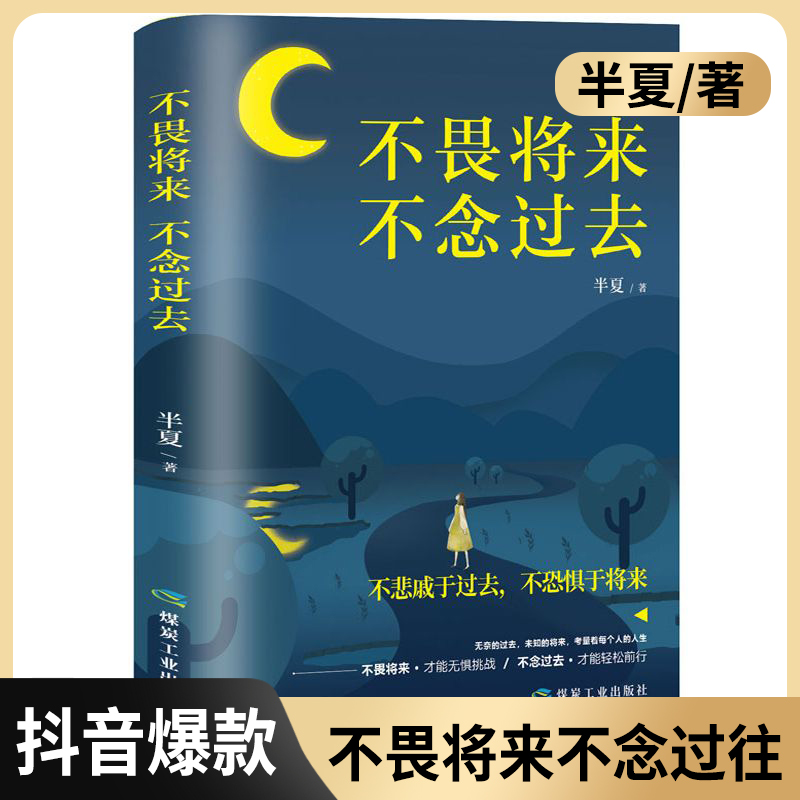 不畏将来不念过去治愈系书籍青春文学正能量励志小说成功心灵文学修养励志心灵鸡汤向着光亮那方正能量青春文学女性经典成功励志