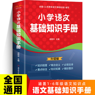 小学生一二三四五六年级小升初资料包大集结基础知识集锦词语手册教辅学 小学语文基础知识手册 基础知识手册彩图版