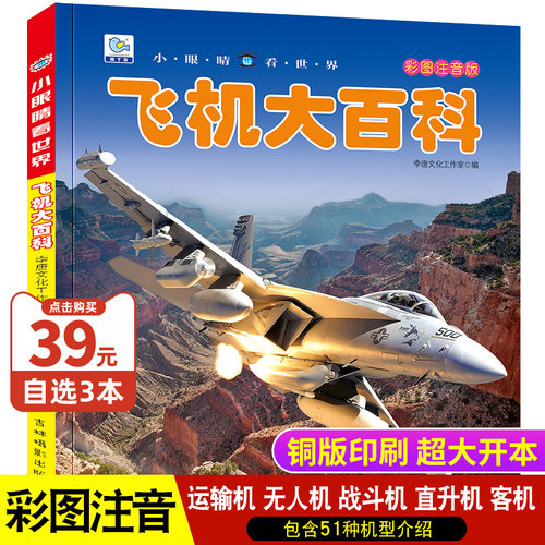 飞机大百科全书彩图注音版