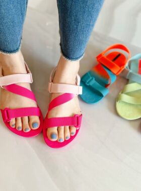 巴西果冻鞋Ipanema依帕内码细带休闲罗马鞋拼色防滑沙滩平底凉鞋