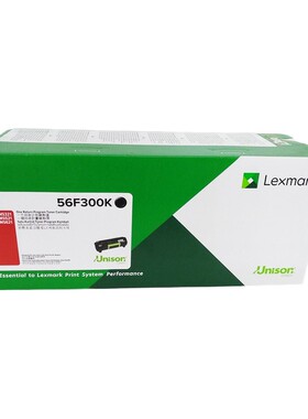 原装利盟碳粉盒56F300K银行专用China Kiosk版 MS321/MS521/MS621