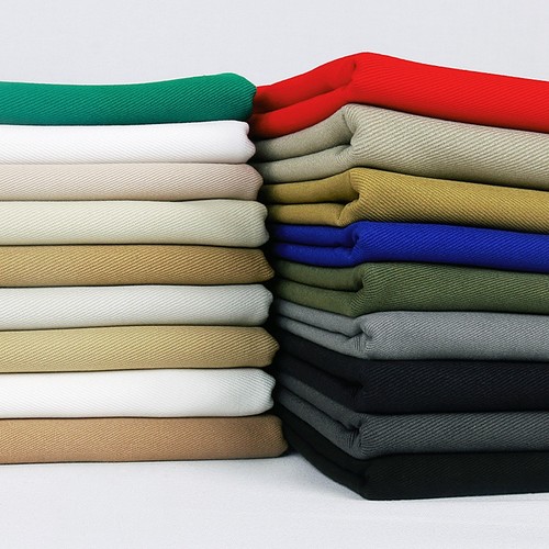 棉布纯棉灰色斜纹布全棉风衣黑色工装裤布料卡其布面料纱卡秋裤料