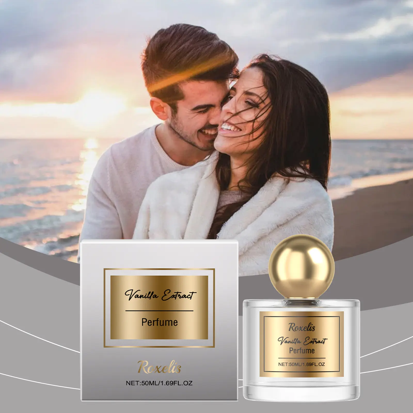 Women Charming Perfume Vanilla Scent Eau de Toilette Fresh a