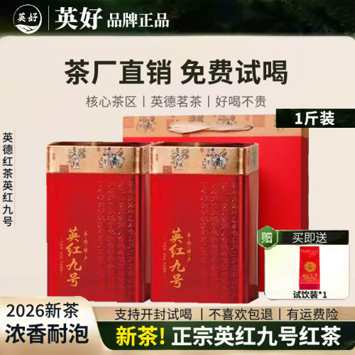 英红九号英德红茶官方旗舰店新茶