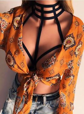 SM binding underwear handcuffs sexy lingerie lace性感内衣带