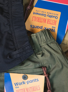 马登工装美式休闲Easypants卡其束脚裤军绿色直筒日系长裤男秋季