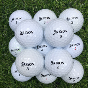 高尔夫球SRIXON两层球史力胜Z系列三四层球下场比赛球二手球 正品