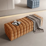 Матовая ткань для домашнего использования, диван из натурального дерева для спальни, туфли