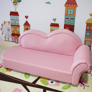 儿童沙发椅儿童贵妃沙发小沙发儿童卧室粉色小孩子沙发皮凳座椅