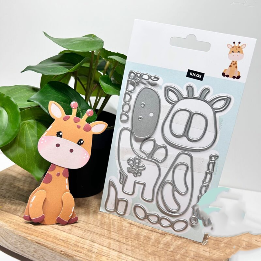 6152 小鹿 切割模板DIY模具 cutting die贺卡Scrapbook手账制作