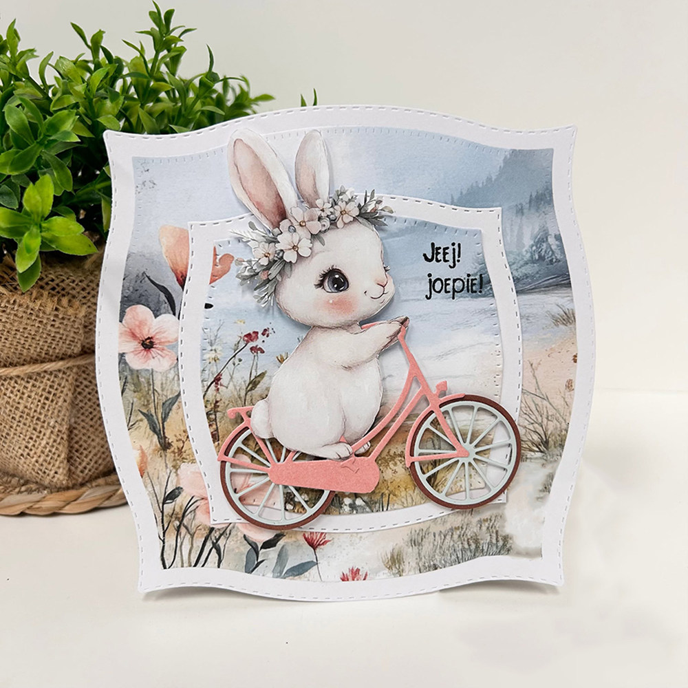 7464方框 切割模具DIY cutting die碳钢模板Scrapbook手账制作