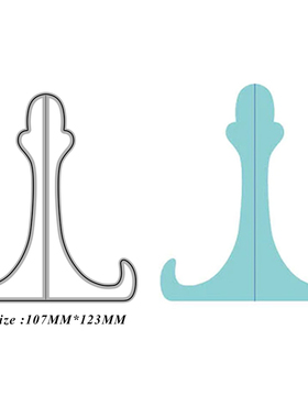 6016框架支架 切割模板DIY模具cutting die手账Scrapbook贺卡制作