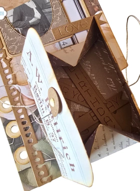 盒信封 切割模具DIY cutting die碳钢模板Scrapbook手账贺卡制作
