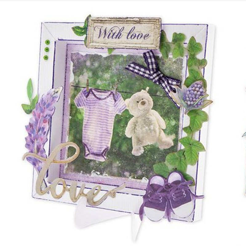 3042正方形相框 切割模具DIY cutting die碳钢模板Scrapbook手账