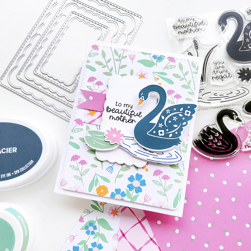 7409方框切割模具DIY cutting die碳钢模板Scrapbook贺卡手账制作