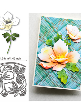 2822C花 切割模板DIY模具 cutting die贺卡Scrapbook手账制作