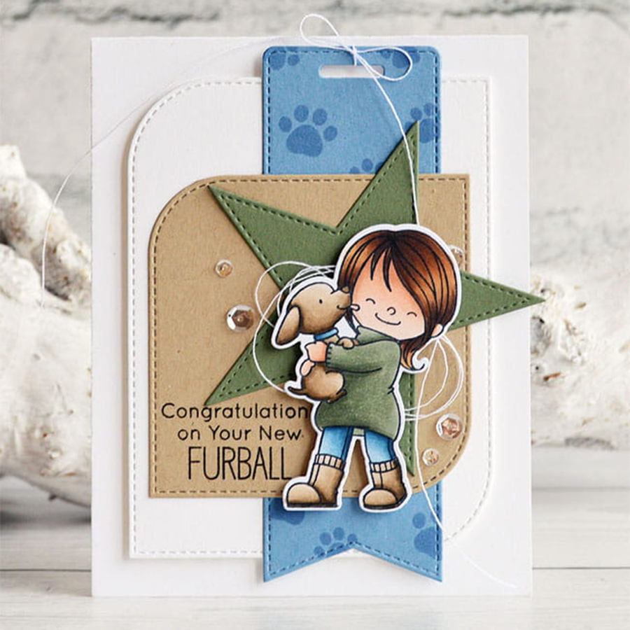 5929圆角正方形 切割模板DIY模具 cutting die手账Scrapbook制作