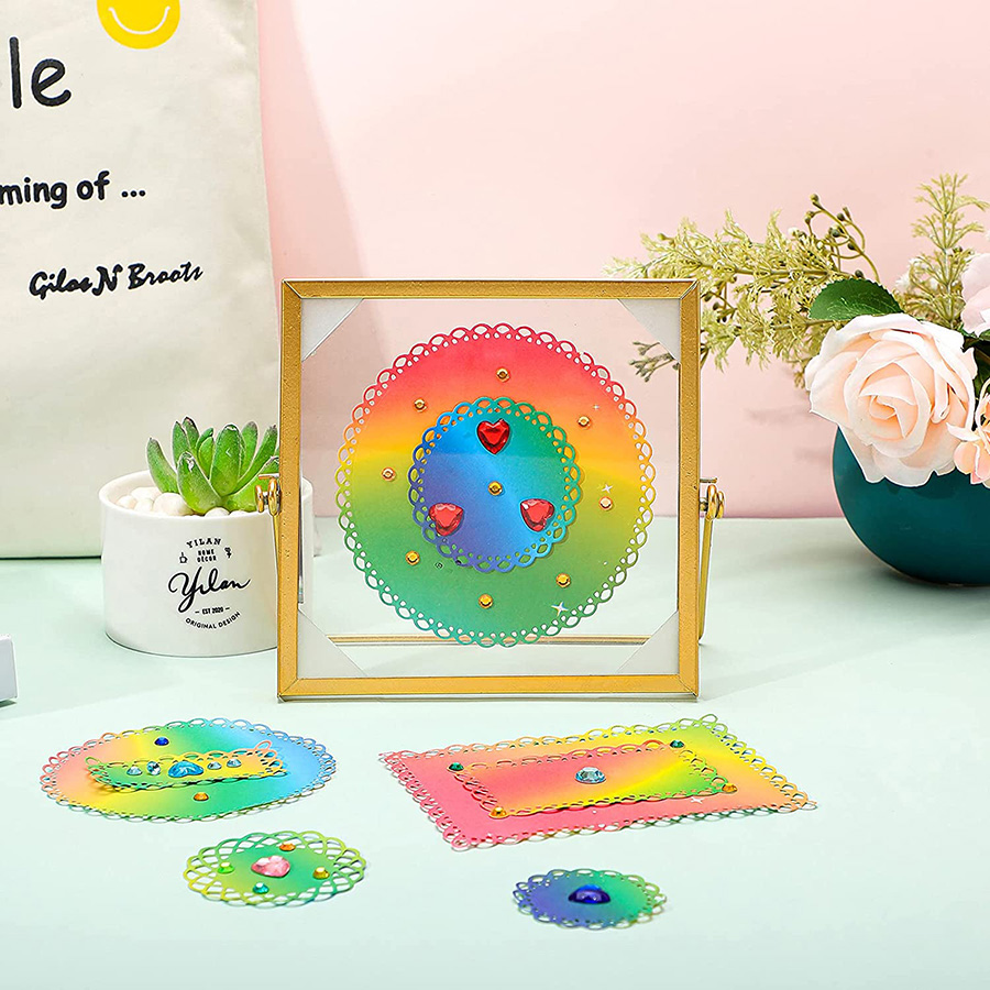 6799圆形耳朵边 切割模板DIY模具cutting die贺卡Scrapbook手账